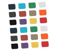 Vaguelly 24pcs Card Separator Card Dividers with Labels Thick Frosted Pp Plastic 3.65x2.71x0.04in Practical Write Classifications Information for Trading Game Sports Storage