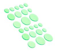 Vaguelly 24pcs Silent Pad for Drum Mute Pads Silicone Drum Dampeners Electronic Use