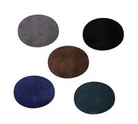 Vaguelly 25 Pcs Suede Fabric Patches Kit for Pants and Jackets Design Patterns for Patchwork and Decorating Clothes, for Sewing and DIY Applique Accessories