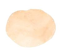 Vaguelly 25cm Goatskin Drum Head Replacement Natural Goat Leather Percussion Skin for African Hand Drum Suitable for Djembe Tambourine