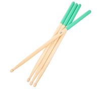 Vaguelly 2pairs Wooden Drum Sticks for Stage Performance and Practice Xylophone Mallets for Percussion Instrument Beginners