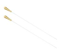 Vaguelly 2pcs 15 Inch Orchestra Music Conducting with Weighted Metal Handles and Extended Thickened Shafts for Enhanced Visibility, for Band Performances and Symphony Conductors