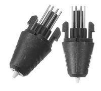 Vaguelly 2pcs 3d Printing Pen Nozzle Printer Head Replacement Plastic Reliable Easy to Install Accessory for Artists 5v 12v