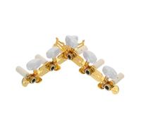 Vaguelly 2pcs Acoustic Guitar Tuning Pegs for Folk Ukulele Open Style Precision Replacement Parts Fast Adjustment Efficient Pitch Lock Lightweight Compact Design for Portable Music