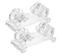 Vaguelly 2pcs Acrylic Kalimba Stand Durable Thumb Piano Holder Display Rack Compact and Easy to Install for Home Decor and Musical Display
