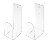 Vaguelly 2pcs Acrylic Wrestling Championship Belt Display Rack with Installation Accessories Wall Mount Belt Holder for Karate and Boxing Sturdy and Versatile Organizer for Gyms and Home