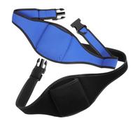 Vaguelly 2pcs Adjustable Microphone Waist Pack Fitness Instructor Mic Belt Pouch with Sturdy Fabric for Fitness Training and Speaking Theatre Use