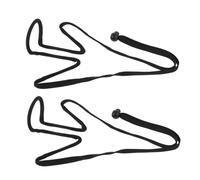 Vaguelly 2pcs Adjustable Neck Microphone Holder Portable Hanging Mic Stand for Performers Magicians and Hosts Clip for Events with High Stability Design