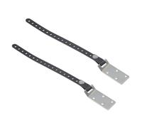 Vaguelly 2pcs Adjustable Tip Resistant Furniture Straps for Cabinets and Safety Seats, Iron and Plastic Material, Preventing Falling and Securing Furniture for Safety