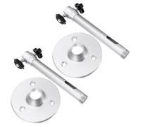 Vaguelly 2pcs Aluminum Alloy Projector Mounting Bracket Adjustable Ceiling and Wall Stand for Cameras Mini Projectors Multifunctional Holder Compatible with Various Models