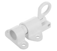 Vaguelly 2Pcs Aluminum Alloy Spring Loaded Barrel Bolt Door Sliding Locks with Screws, Automatic Self-Closing Gate and Window Latches for Residential and Commercial Security