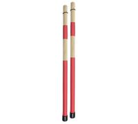 Vaguelly 2pcs Bamboo Wooden Drumsticks Rack Drum Stick Beams Instrument Parts Percussion Musical Instrument Accessories for Drumming Gifts