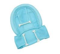 Vaguelly 2pcs Bath Net Boy Girl Bathtub Seat Non-Slip Bathing Mat for Shower Newborn Bath Support Pad Cushion for Bathtub