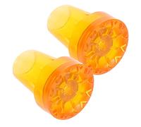 Vaguelly 2pcs Crutches Feet The Hiking Cane Tips for Walking Sticks Walking Stick Tip Trekking Walking Stick Accessories Thickened Pole Tip Covers Non-Slip Crutch Pad Crutch End Mat Oxford