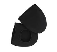 Vaguelly 2pcs Cycling Shoe Covers Windproof Overshoes with Anti-Slip Design for Safe Riding Thermal Protection Black