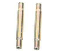 Vaguelly 2pcs Door Lock Connectors with Inner Thread for Gate and Door Handles Durable Safety Connecting Tubes Compatible with Residential and Commercial