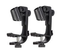Vaguelly 2pcs Drum Microphone Clips Microphone Mount Tools Clamp Holder for Angle