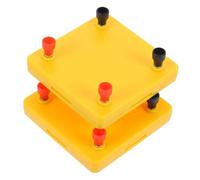 Vaguelly 2pcs Educational Circuit Experiment Kit DIY Mini Plastic Physics for Hands Learning Engaging Lab Tools for Understanding Electricity Circuits
