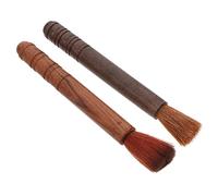Vaguelly 2pcs Erhu and Violin Cleaning Brush Rosin Dust Cleaners Bristles Assorted for Safe and Instrument Care