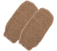 Vaguelly 2pcs Exfoliating Bathing Gloves with Body Massage Function for Home Bathroom Accessories Shower Mitts for Dead Skin Removal and Gentle Scrubbing Arms Legs Chest Back