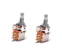 Vaguelly 2pcs Guitar Volume Potentiometer A250k Guitar Potentiometer Push Pull Tone Knob 18mm Gp211