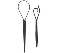 Vaguelly 2pcs Hair Accessories for Women Hair Loop Styling Tool Ponytail Pull Through Tool for Braiding