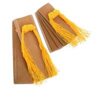 Vaguelly 2pcs Handmade Allegro Bamboo Board Kuaiban Traditional Chinese Music Instrument Stage for Drama