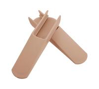 Vaguelly 2pcs Highchair Leg Extension Pads Anti-Slip Plastic High Chair Accessories, Minimizing Tipping Risks, Floor Protector for Homes and Busy Household Environments