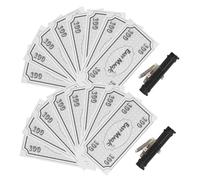 Vaguelly 2pcs Invisible Thread Reel Black Floating Illusion Props for Magician Tricks Stage Levitation Accessories for Card and Ring Floating Performance