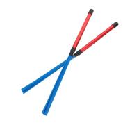 Vaguelly 2pcs Jazz Drum Brushes for Snare Drum and Cajon with Flexible Nylon Wire, Aluminum Alloy Handles, Bundle Rod Structure, for Percussionists and Beginners Maintaining Stable Tones