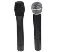 Vaguelly 2pcs Lip Sync Performance Microphone Boys and Girls Microphone Model Speech Toy for Parties
