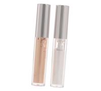 Vaguelly 2pcs Liquid Glitter Eyeshadow with Pearl Powder, Quick-drying Highlighter for Women, for Live Show and Prom Night Makeup, Vibrant Colour Rendering and Shine