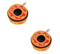 Vaguelly 2pcs Meditation Bell Storage Holder Bell Storage Box for Temple Buddha Cloth Bag for Buddhist Meditation Box Random Color
