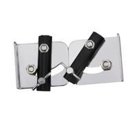Vaguelly 2pcs Metal Drum Strap Screw Drum Belt Buckle Easy to Install Prevents Accidental Falls Silver Finish Replacement for Old Parts