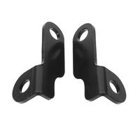 Vaguelly 2pcs Motorcycle Turn Signal Relocation Brackets 10mm Hole Indicator Light Mounting Supports Compatible with Harley for Road Trips and Daily Commuting