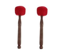 Vaguelly 2pcs Nepalese Singing Bowl Stick Wooden Mallet for Sound Bowl Handcrafted Tibetan Gong Accessories