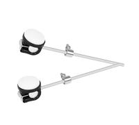 Vaguelly 2pcs Percussion Instrument Supplies Felt Drum Mallets Bass Drum Hammers Pedal Beater Replacement Parts