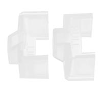 Vaguelly 2pcs Plastic Record Player Needle Protector Universal Stylus Head Cover AT-3600L Sturdy Turntable Needle Accessories