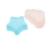 Vaguelly 2pcs Portable Cute Facial Soap Block for Washing Handmade Oil Control Soap with Natural Ingredients for Home Travel and Spa Like Cleansing Experience