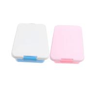 Vaguelly 2pcs Portable Sand Tray Storage Box for Handheld Outdoor Sand Tray Construction Easy to Clean for Classroom Play and