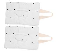 Vaguelly 2pcs Portable Wipes Container Tissue Storage Bag Wipe Holder Case for Diaper Bag Tissue Holder for Purse Hanging Stroller Storage