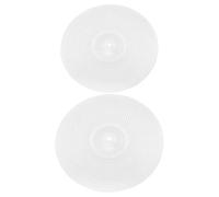 Vaguelly 2pcs Practical Noise Reduction Cymbal Alloy Drum Cymbals for Jazz Kit Lightweight Easy to Use for Quiet Practice and Performance