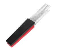 Vaguelly 2pcs Professional Latin Percussion Guiro Brush Scrapers for Boys and Girls and Adults Enhance Fine Motor Skills Made of Plastic Stainless Steel