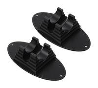 Vaguelly 2pcs Scooter Kick Stand Holder for Wheels Plastic Scooter Parking Accessories with Stable Base Fits Tightly with 95mm to 120mm Wheels for Garage Storage