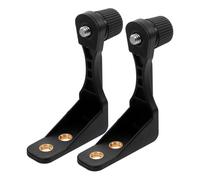 Vaguelly 2pcs Screw Telescope Holder Binocular Adapter Style Metal Mount Thread for Binoculars Tripod for Astronomy Observation