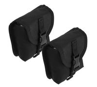 Vaguelly 2pcs Scuba Dive Weight Belt Pocket Pouch with Quick Release Buckle, Waterproof Oxford Cloth Material, Dual Precision Zippers, Breathable Waist Belt for Freediving and Scuba