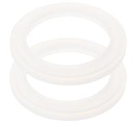 Vaguelly 2pcs Silicone Espresso Machine Sealing Rings Coffee Maker Gasket Replacement with Premium Elasticity and Wear-resistant Surface Fit for Portafilter Handles
