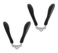 Vaguelly 2pcs Silicone Nose Bridge Pads for Glasses Soft Slip Eyewear Support with Embedded Metal Core Durable and Comfortable Replacement for Spectacles
