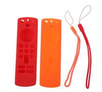 Vaguelly 2pcs Silicone Remote Protection Tv Remote Cover Protection Tv Case Accessories Protective Cover Case Silicone Accessories Replacement Sleeve
