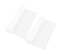 Vaguelly 2pcs Snowflake Cotton Artificial Blanket Fake Snow Material for Christmas Village Display